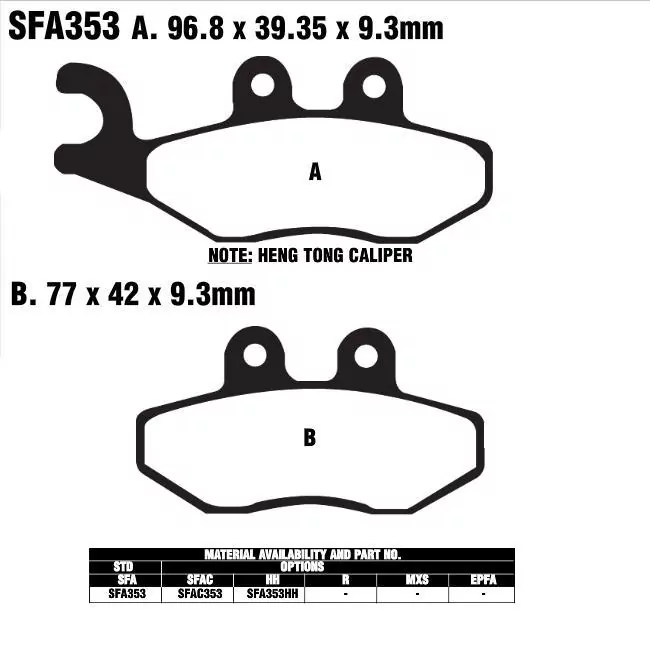 EBC-SFA353 HH Scooter