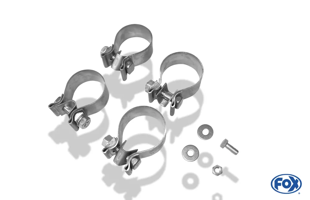 Mercedes SL Typ 230  Endschalldämpfer rechts/links - 2x115x85 Typ 32 rechts/links