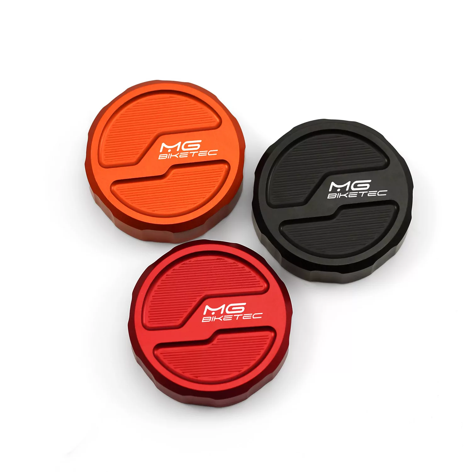 MG Biketec Behälterdeckel- Bremsflüssigkeit hinten für Aprilia RSV 1000 Mille / R ab 1999-2003