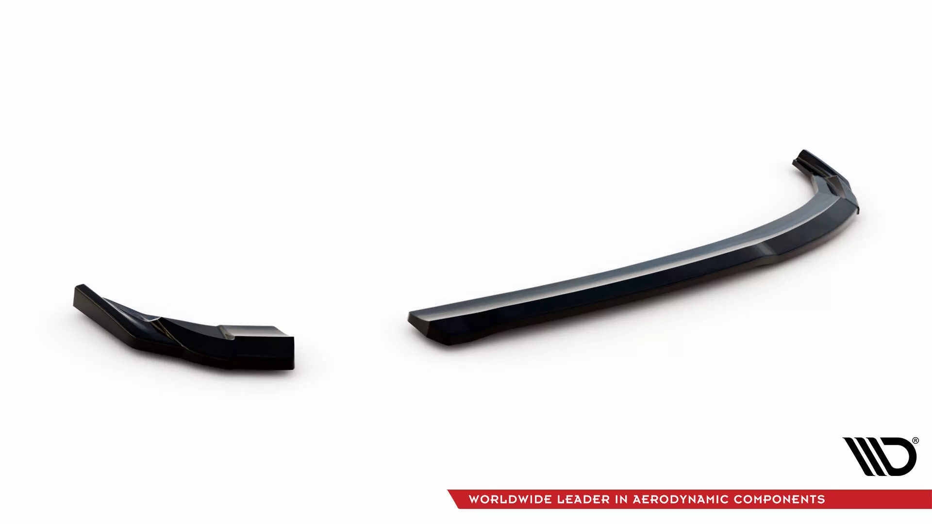 Heck Ansatz Flaps Diffusor Für Audi A3 Sportback 8V Facelift Schwarz Hochglanz