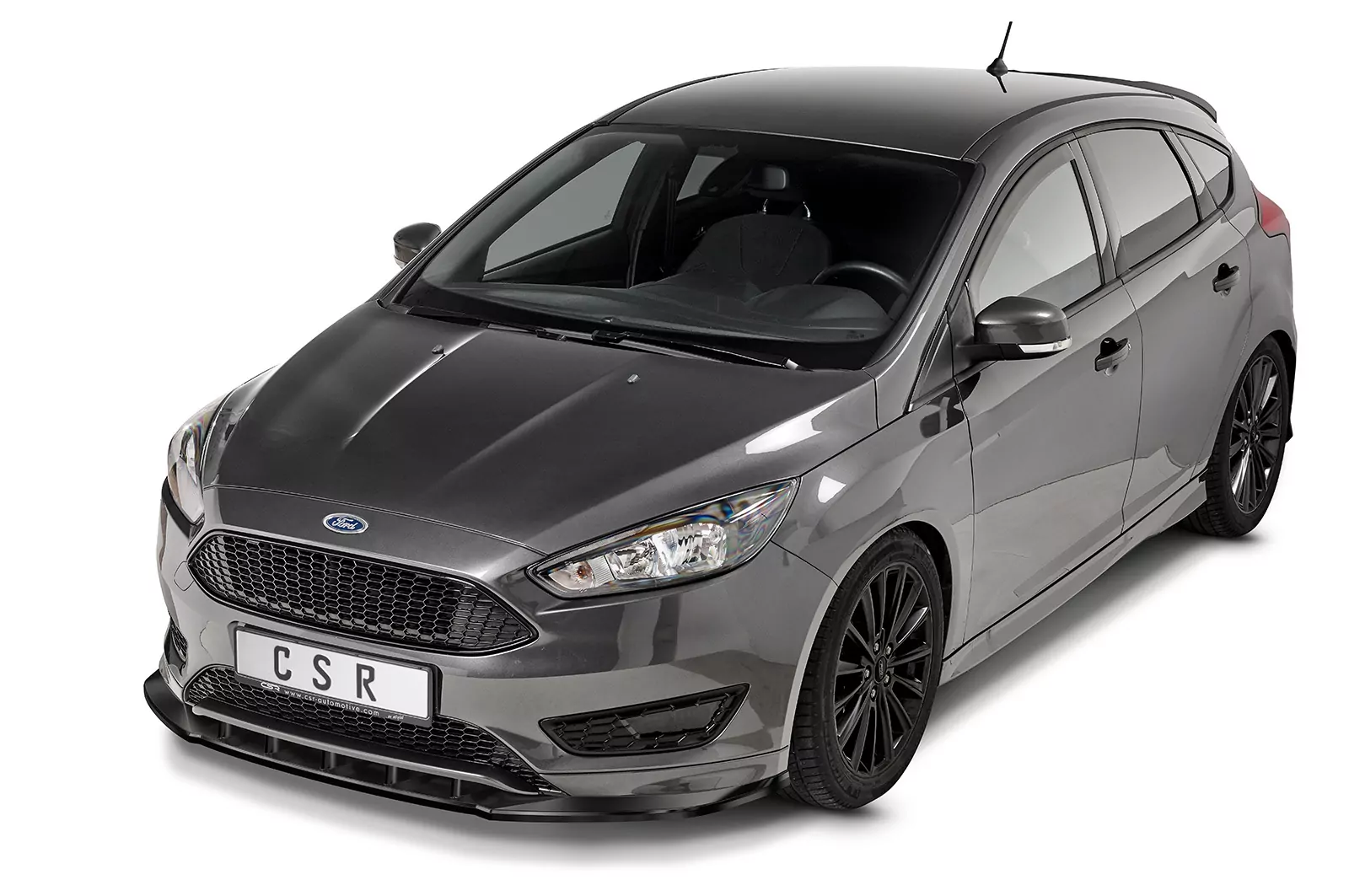 Cup-Spoilerlippe mit ABE für Ford Focus MK3 ST-Line CSL478-M Carbon Look (matt)