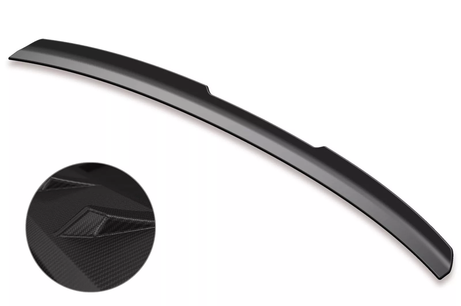 Heckflügel mit ABE für VW ID.3 HF620-M Carbon Look (matt)