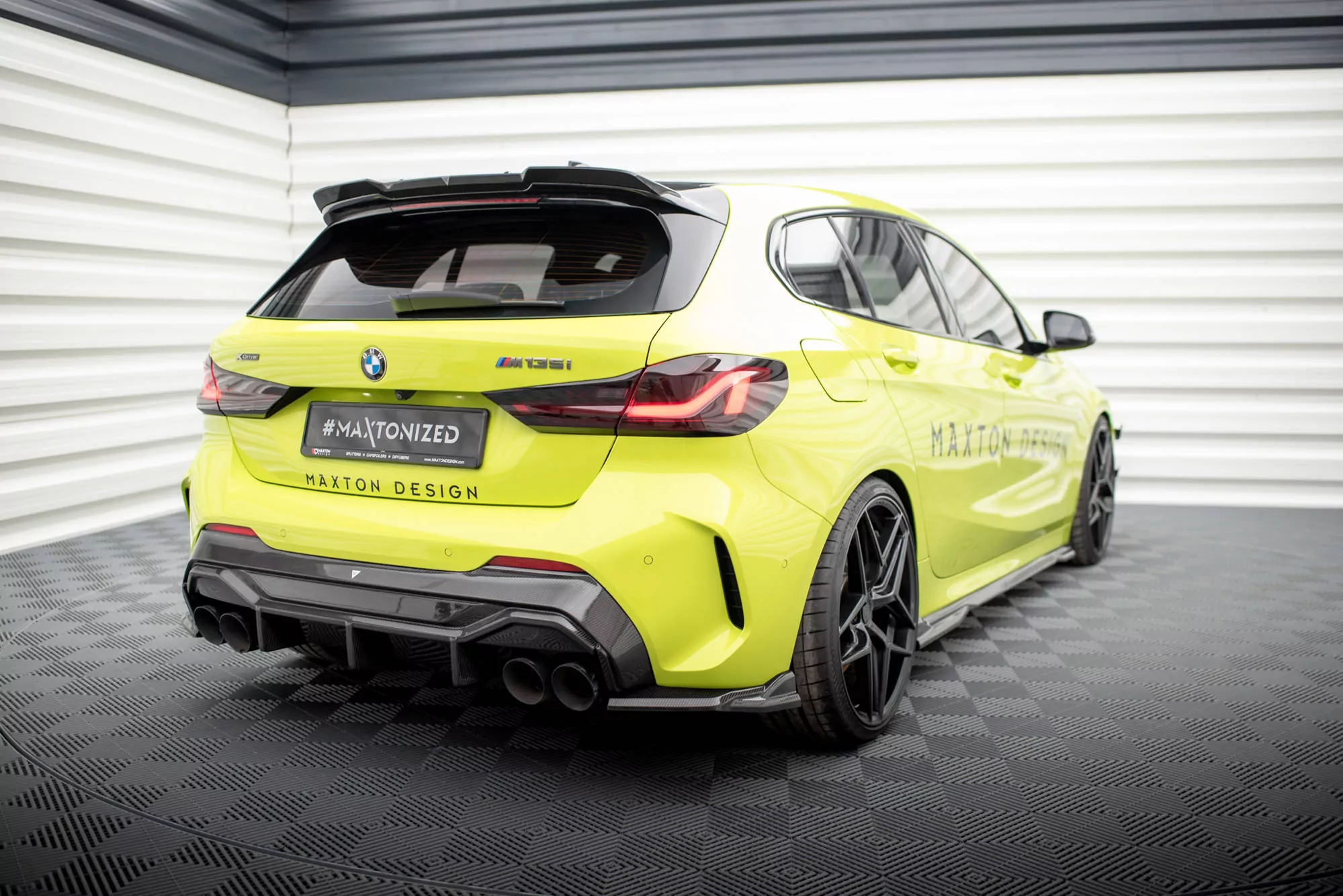 Prepreg Carbon Fiber Heck Ansatz Flaps Diffusor Für BMW 1er F40 M-Paket/ M135i