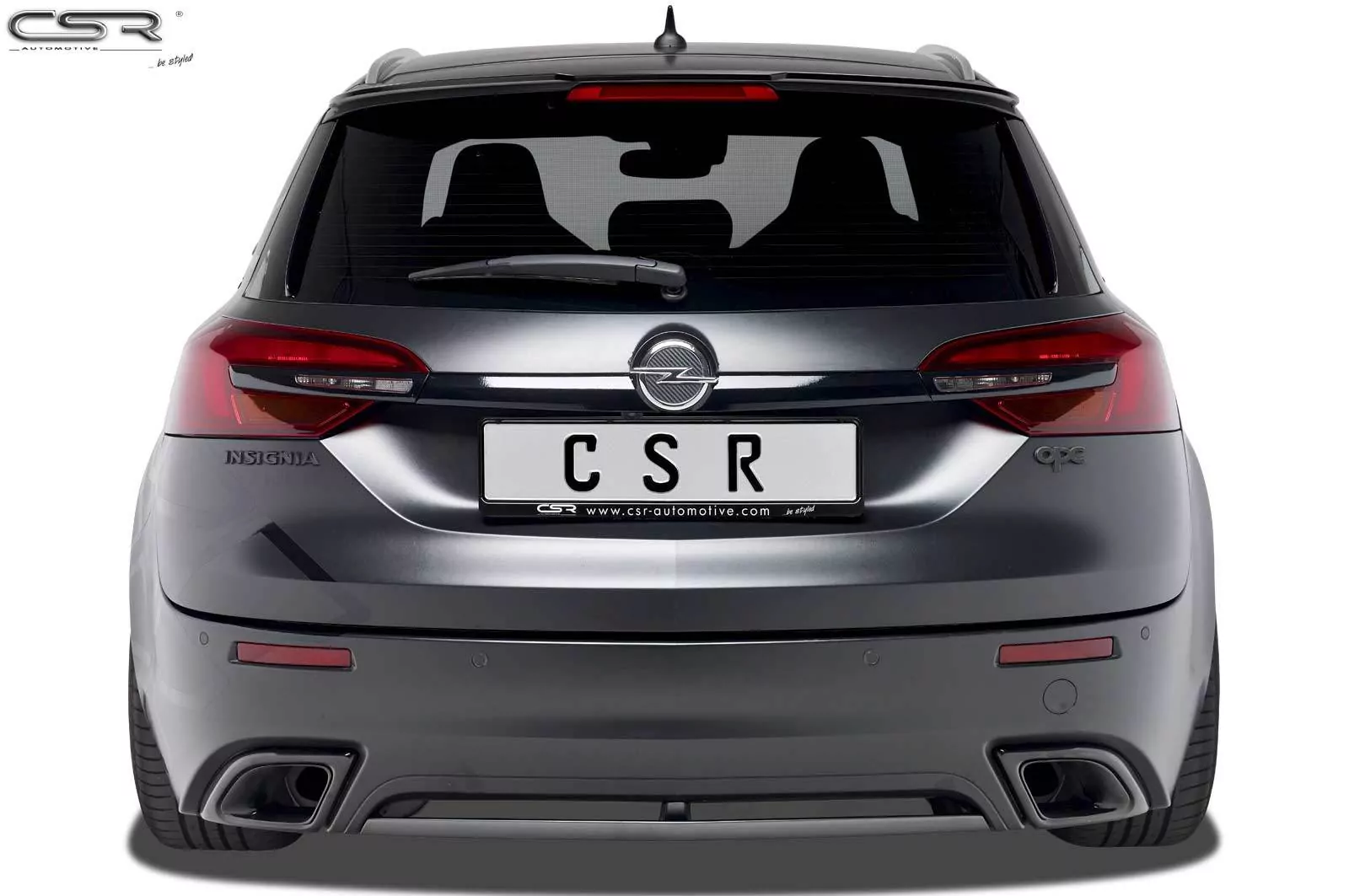 Heckflügel mit ABE für Opel Insignia A Sports Tourer HF712-M Carbon Look (matt)