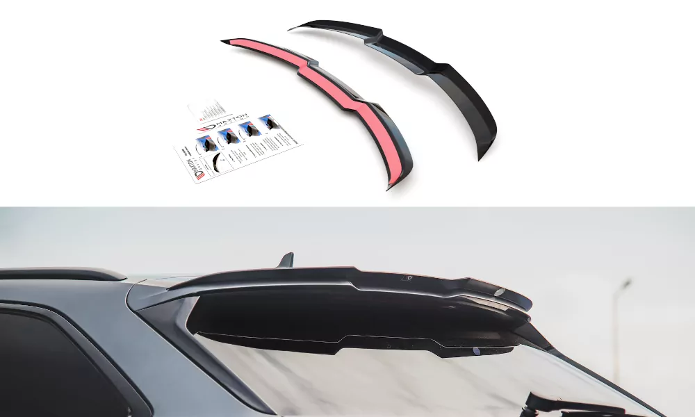 Spoiler CAP V.1 Passend Für Audi RS6 C8 Schwarz Hochglanz
