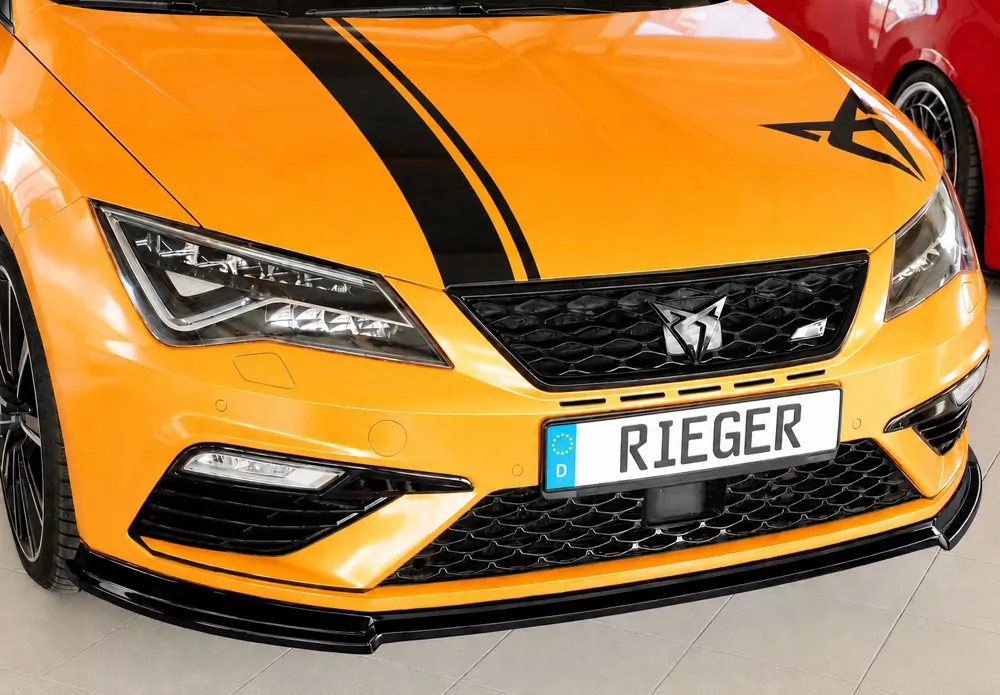 Rieger Spoilerschwert (V2) tiefe Version für Seat Leon Cupra (5F) 3-tür. (SC) 01.17- (ab Facelift)
