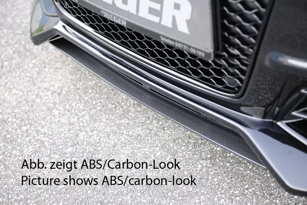 Rieger Spoilerschwert für Audi A5 (B8/B81) | Sportback 10.11-06.16 (ab Facelift) für Spoilerstoßstange 55460/61/62/63