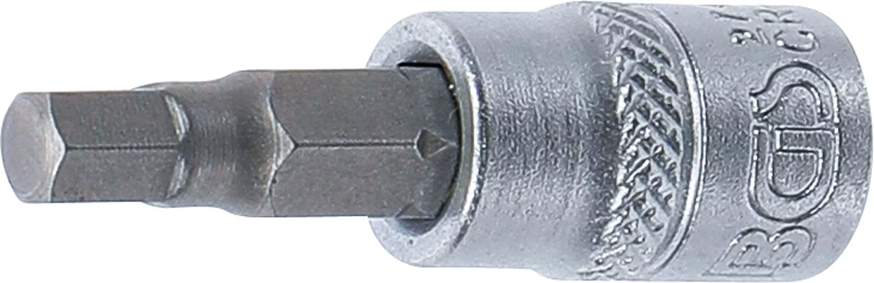 Bit-Einsatz | Antrieb Innenvierkant 6,3 mm (1/4") | Innensechskant 3/16"