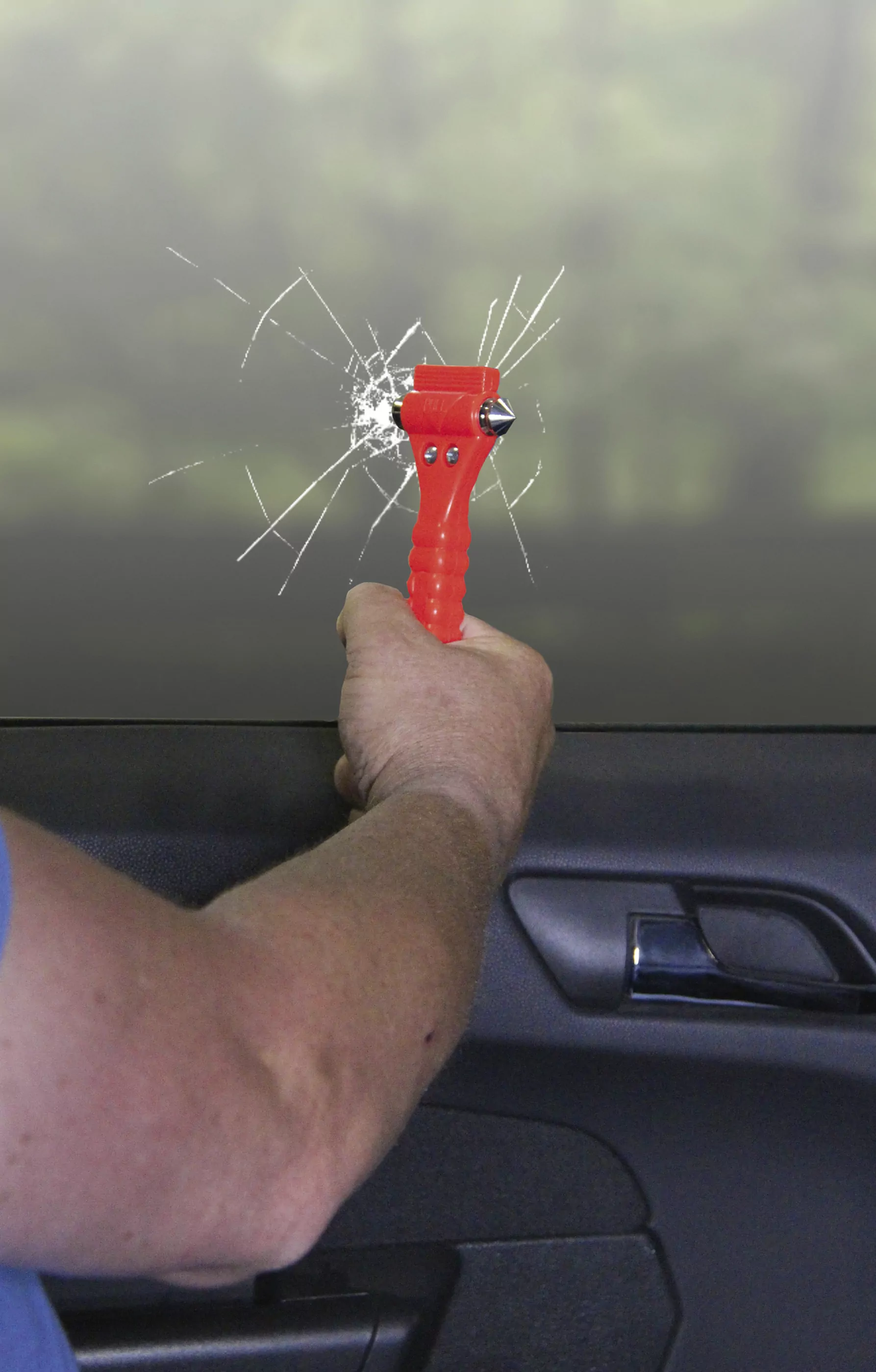 Nothammer mit Gurtschneider | 170 mm