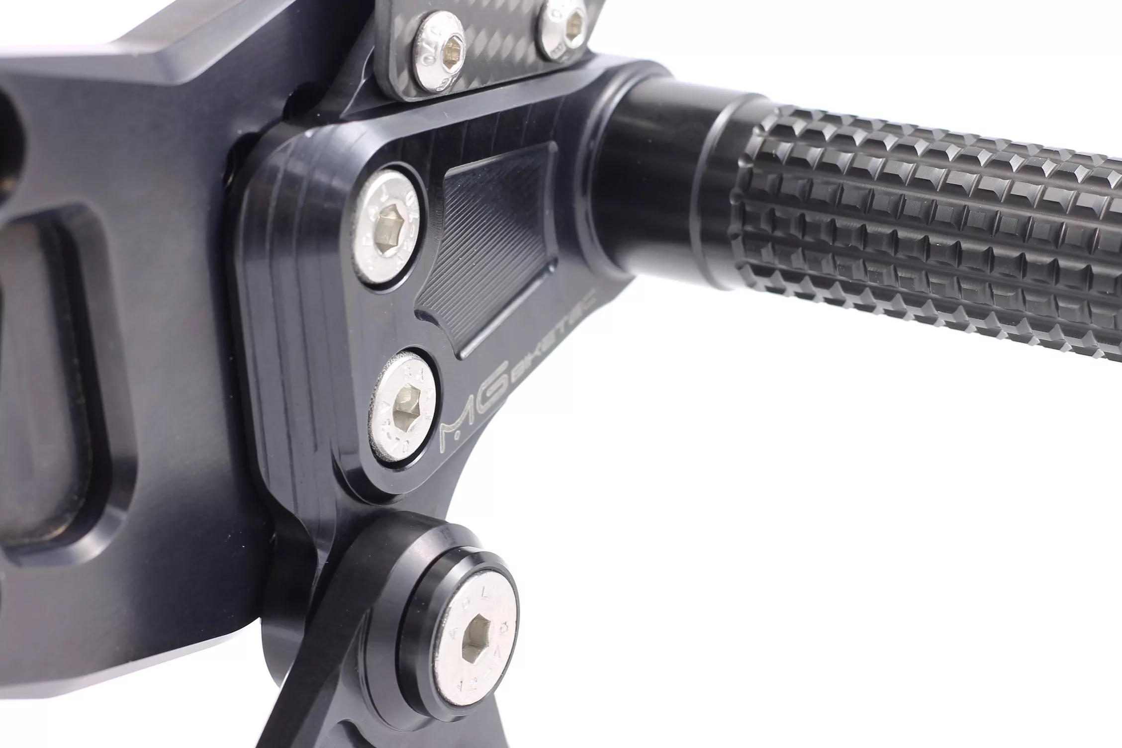 MG Biketec Sportfussrastenanlage / Rastenanlage / Fußrastenanlage mit ABE, gültig in D - A - CH für KTM 1190 RC8 ab 2008