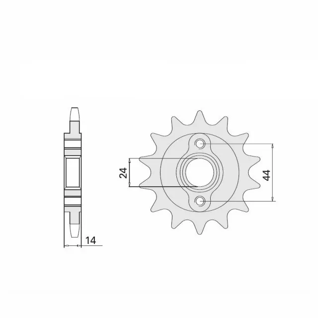 EK-Chain Kettensatz 525DEX für Honda XRV750 Africa Twin ab Modelljahr 1993- Typ RD07