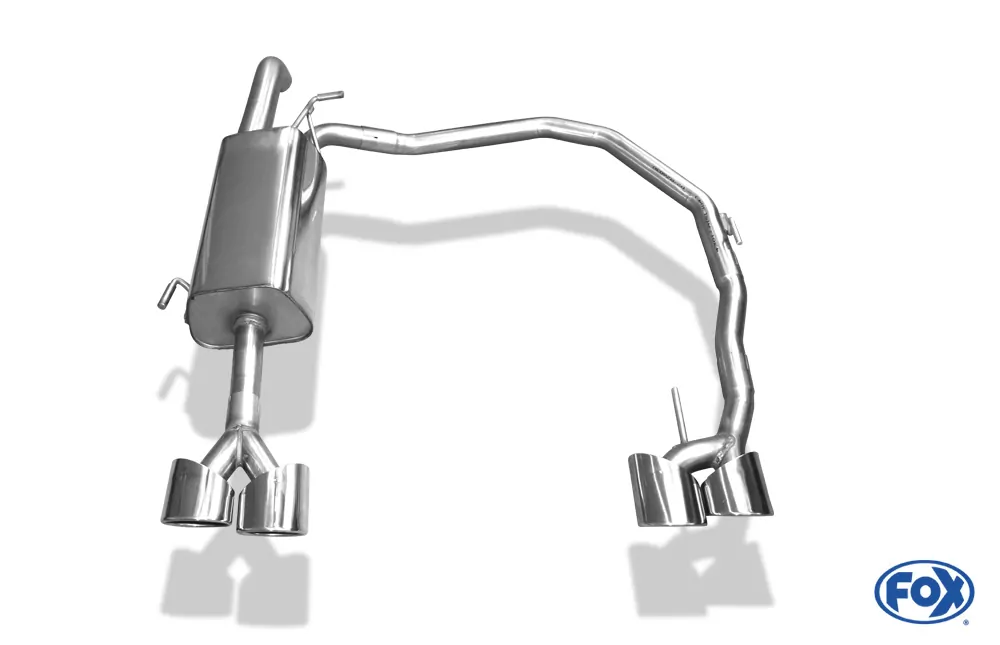 Peugeot RCZ  Endschalldämpfer  rechts/ links - 2x106x71 Typ 32 rechts/links
