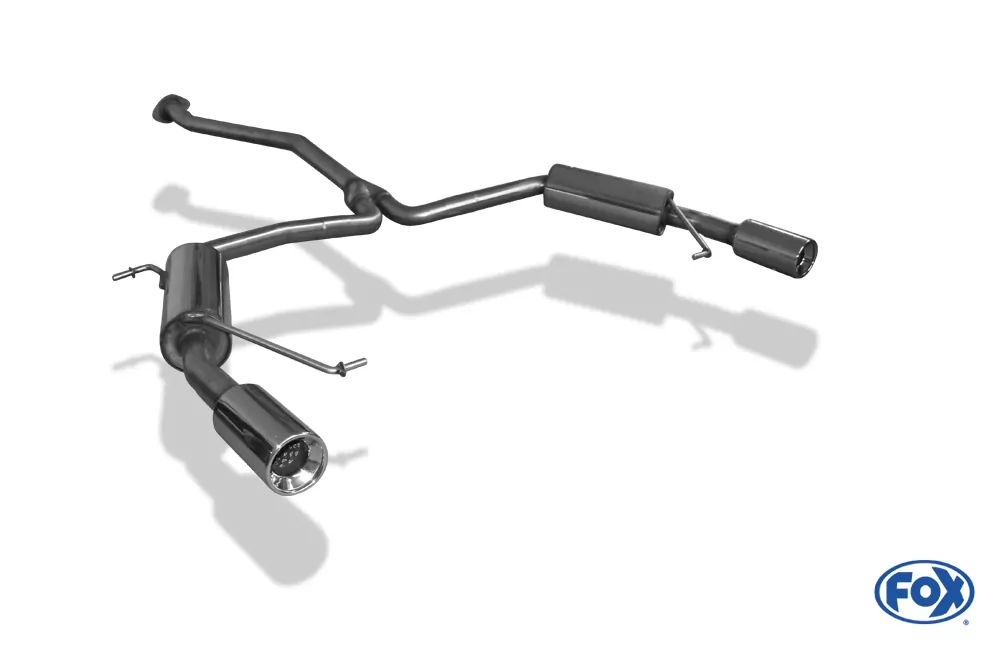 Mazda 6 Typ GH Diesel  Endschalldämpfer rechts/links - 1x90 Typ 13 rechts/links