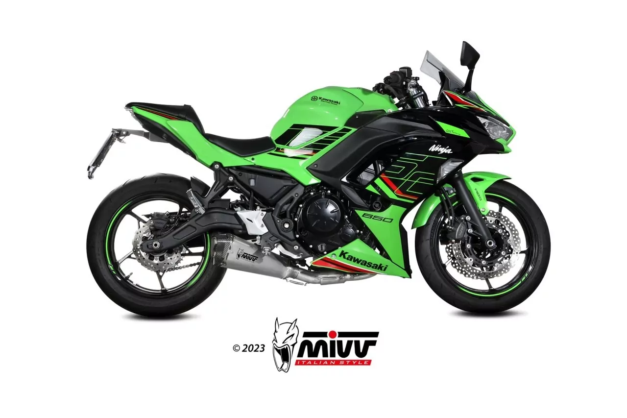 MIVV DELTA RACE ST. STEEL KAWASAKI NINJA 650 2017 > 2023