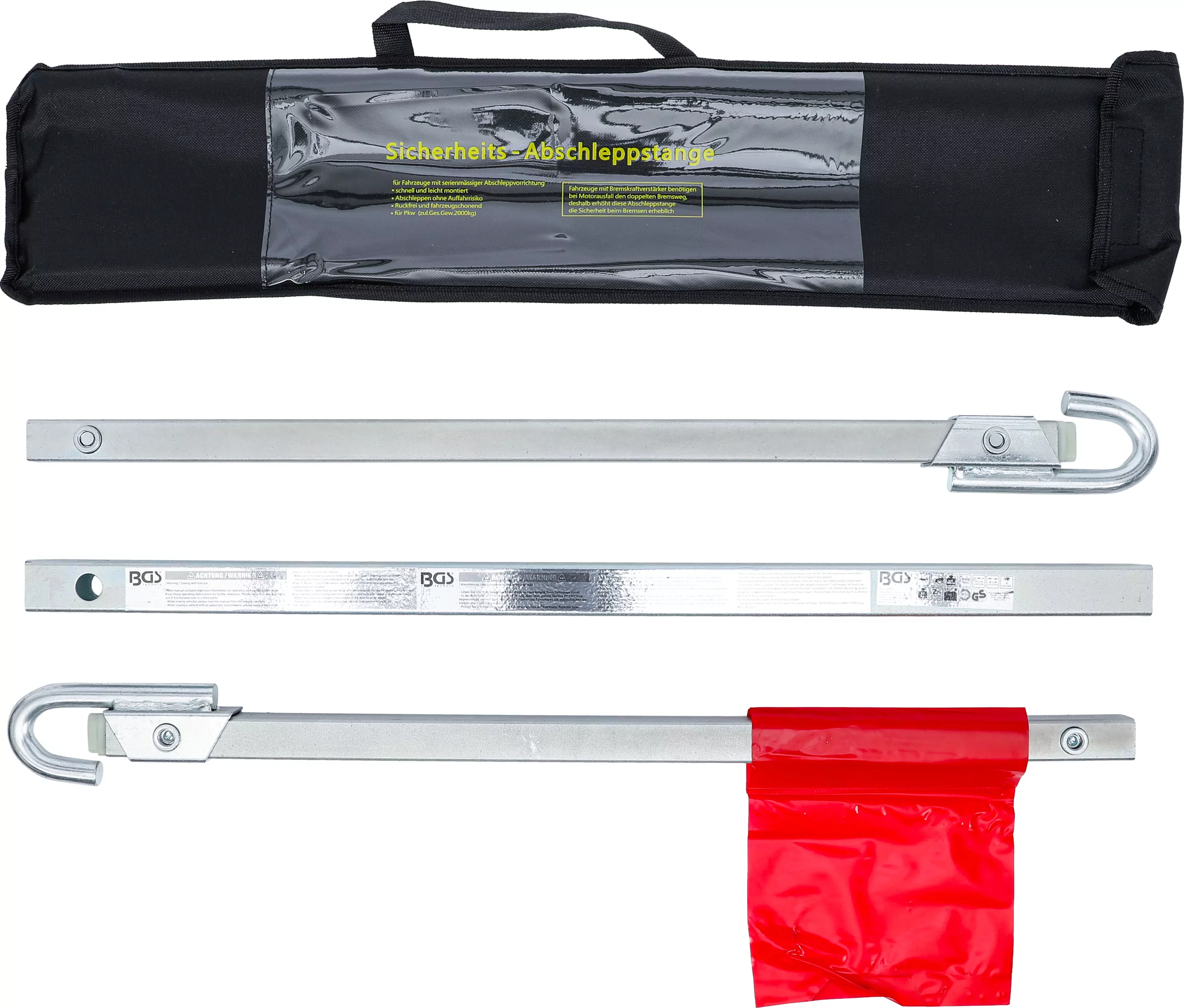 Abschleppstange | max. 2000 kg | 1,8 m