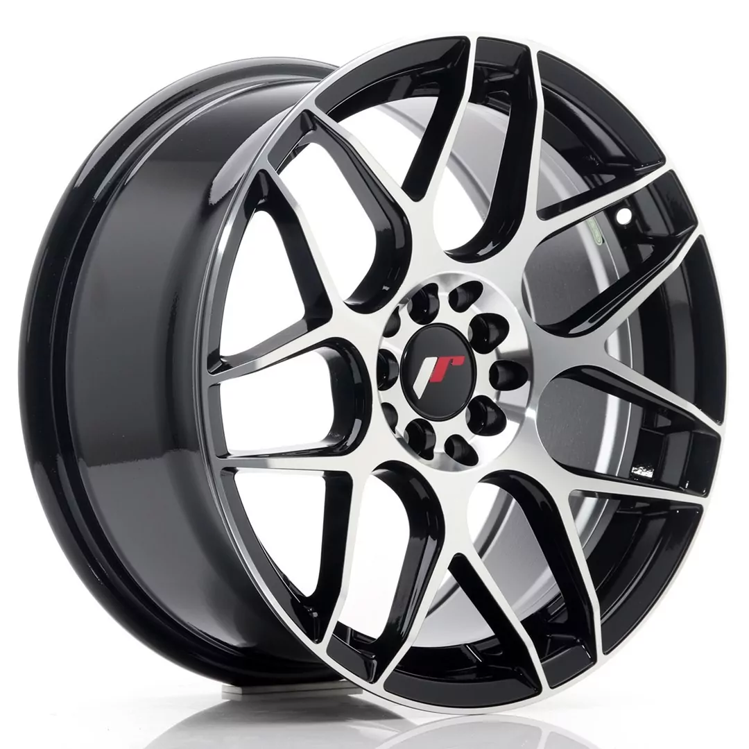 Japan Racing JR18 17x8 ET35 5x100/114 Glossy Black