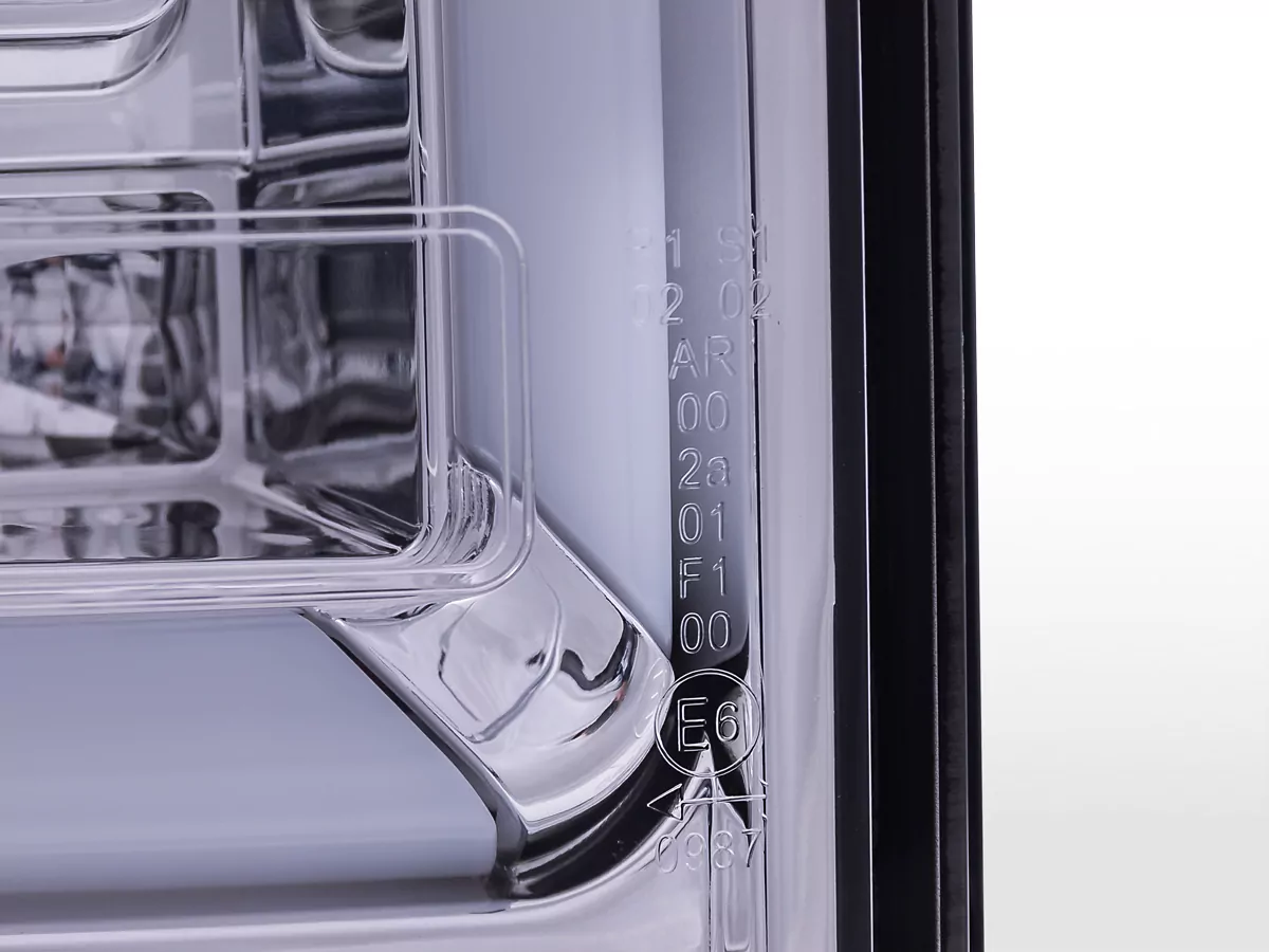 LED Rückleuchten VW T6  ab 2016 Heckklapentür-Version chrom