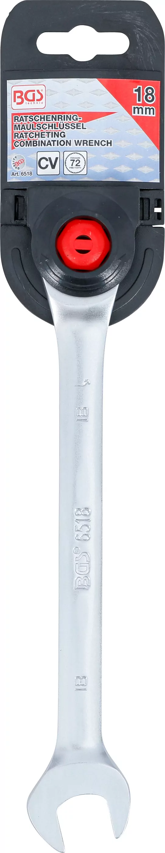 Ratschenring-Maulschlüssel | SW 18 mm