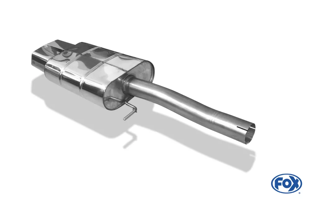 Mini Cooper S - F56 & F57  Endschalldämpfer Ausgang mittig - 2x95x78 Typ 68
