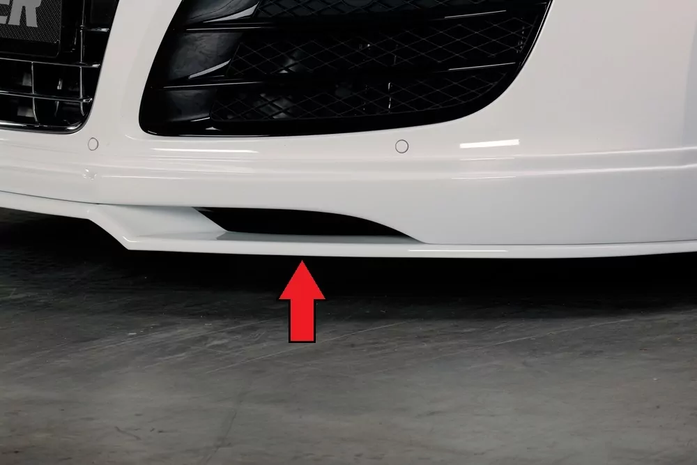 Rieger Spoilerschwert für Audi R8 (42) | Coupe 04.07- für Spoilerlippe 55611