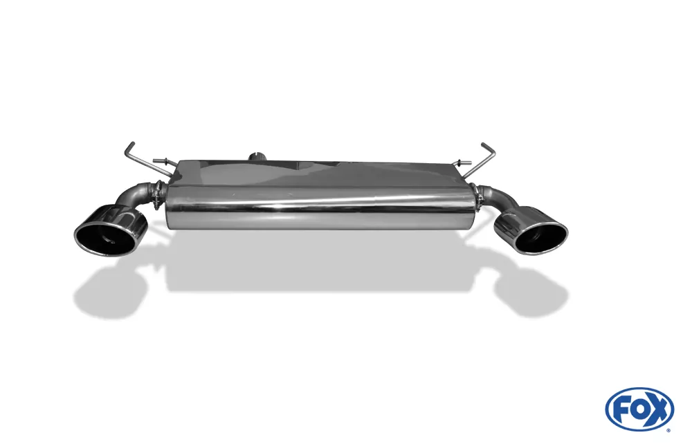 Renault Koleos Diesel  Endschalldämpfer quer Ausgang rechts/links - 140x90 Typ 44 rechts/links