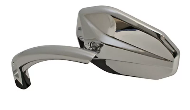 HIGHSIDER pro Handlebar Mirror Victory Chrome (Pair)