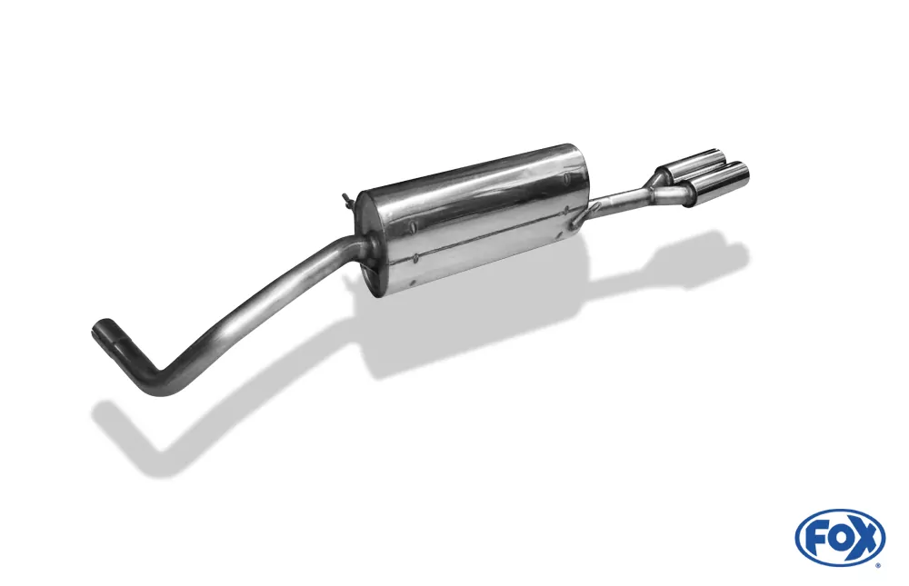 Skoda Fabia Typ 5J/NJ - Combi  Endschalldämpfer - 2x76 Typ 13