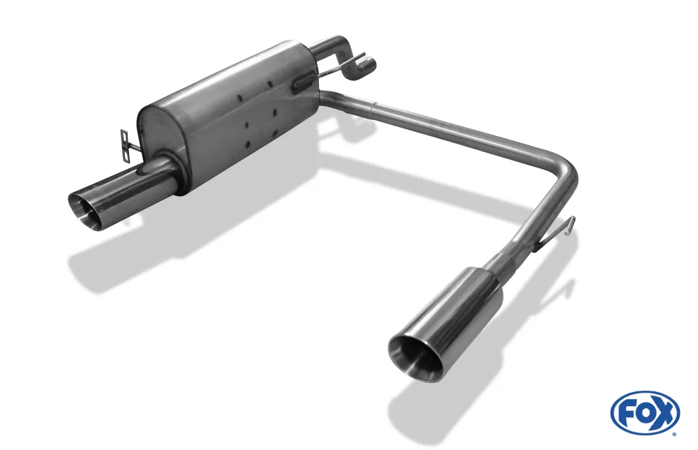 Opel Corsa E  Endschalldämpfer Ausgang rechts/links - 1x90 Typ 25 rechts/links