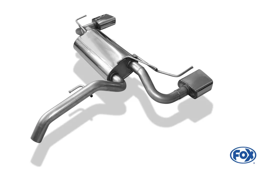 Opel Adam  Endschalldämpfer quer Ausgang rechts/links - 145x65 Typ 59 rechts/links