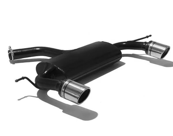 Ulter Sportauspuff für Volkswagen Scirocco III 2008-2013 - 2 Duplex Endrohre Rund Ø90