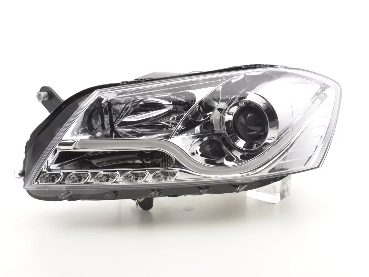 Scheinwerfer Set Daylight LED TFL-Optik VW Passat B7 3C Bj. 10- chrom