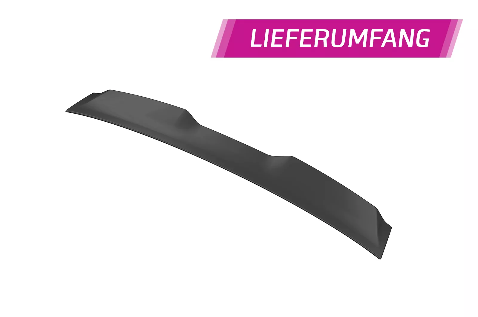 Heckscheibenblende für Mercedes-Benz SLK / SLC (R172) Roadster HSB124 Schwarz Strukturiert