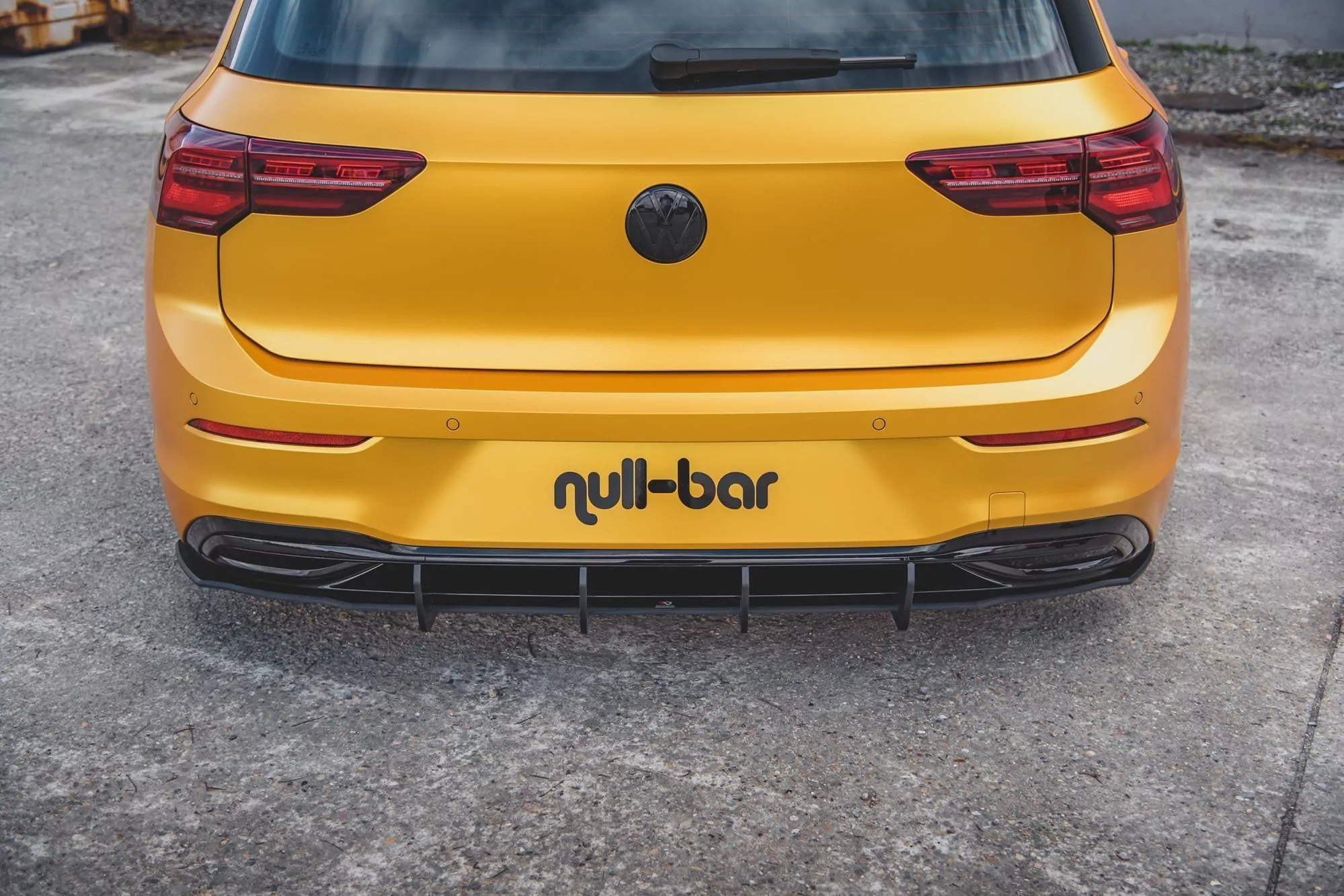 Robuster Heck Ansatz Flaps Diffusor Passend Für Diffusor V.1 Passend Für VW Golf 8