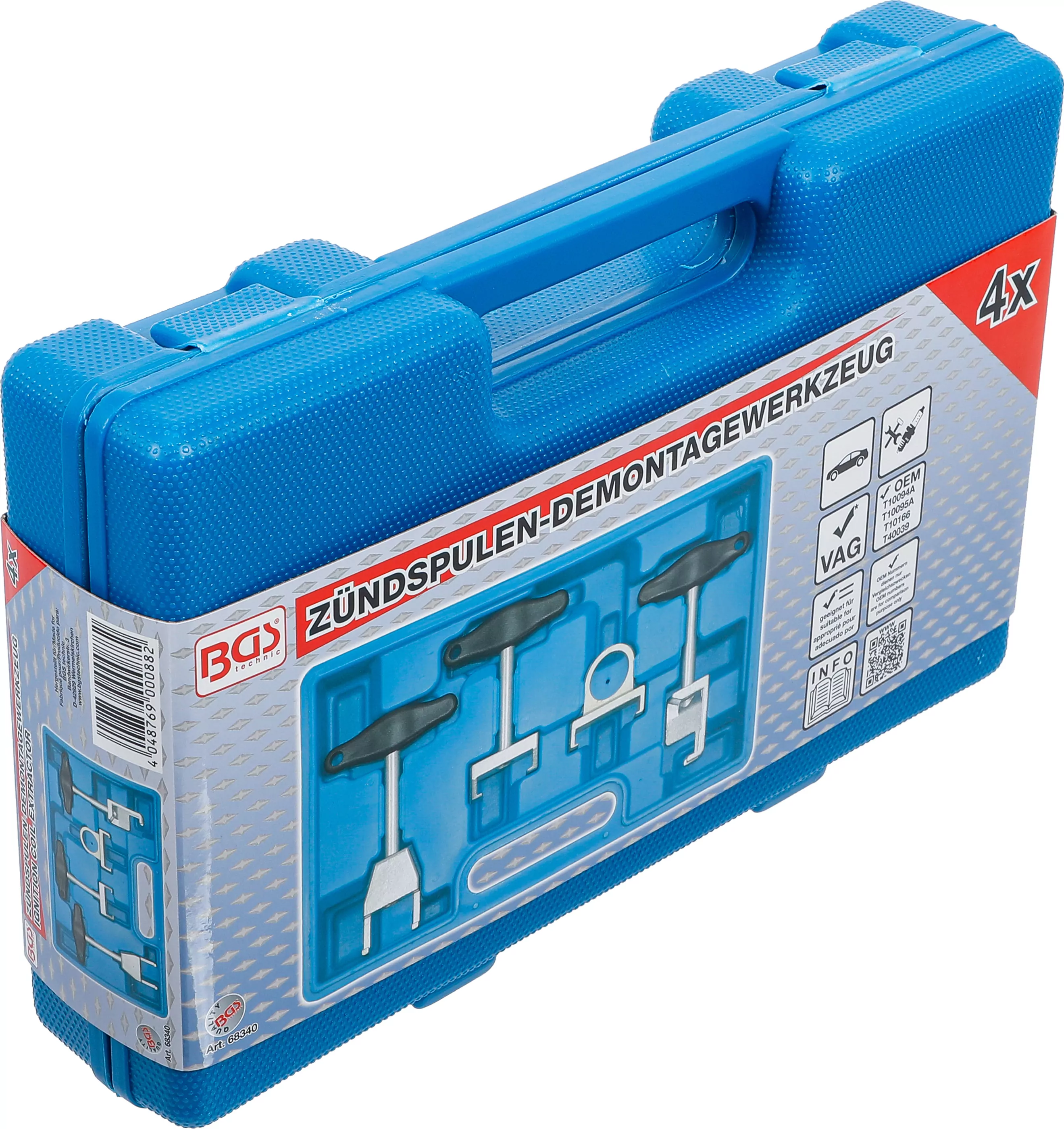Zündspulen-Demontagewerkzeug-Satz | für VAG | 4-tlg.