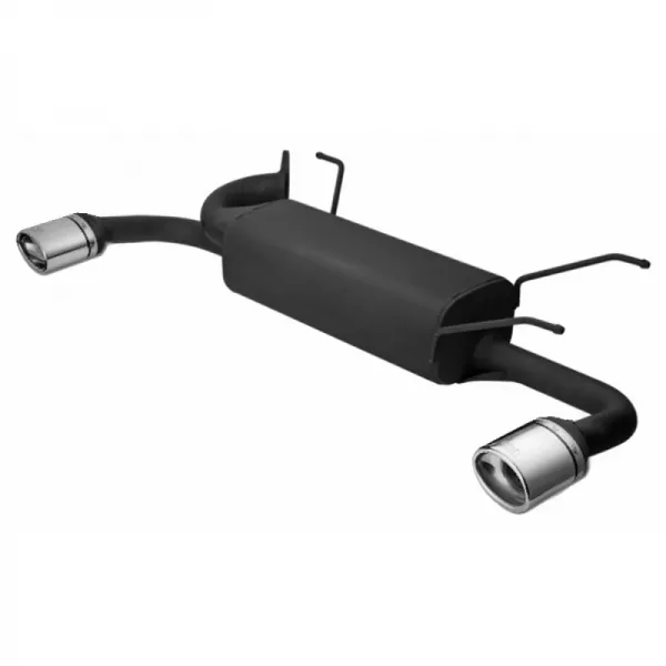 Ulter Sportauspuff für Mazda MX5 typ NB 1998-2005 - 2 Duplex Endrohre Oval 120×80