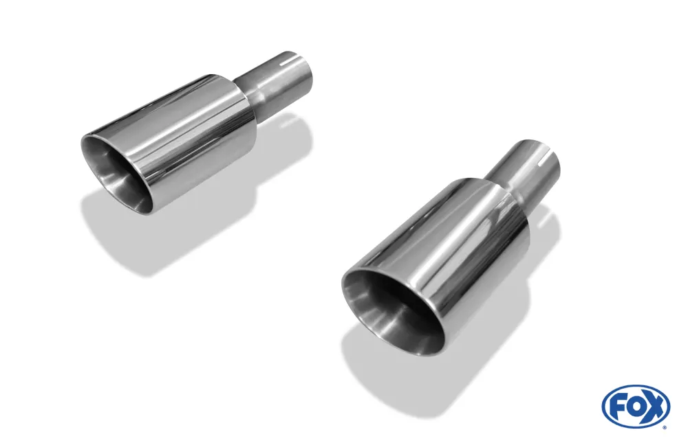 Renault Laguna III Coupe  Endrohrpaar passend auf original Endschalldämpfer - 1x90 Typ 25 rechts/links