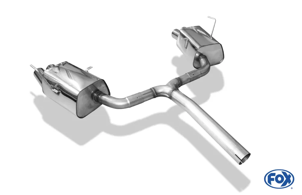 Mini Cooper S R53  Endschalldämpfer rechts/links Ausgang rechts/links  - 2x76 Typ 10 rechts/links