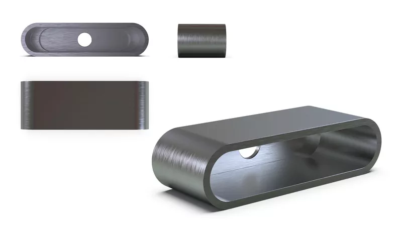 HIGHSIDER CNC Einschweißgehäuse für SHORTY und SHORTY 2 PRO, Stück