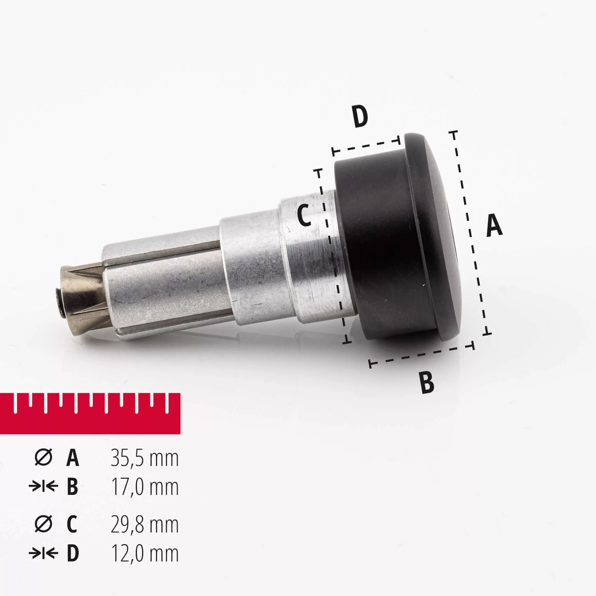 HIGHSIDER pro Curve-Blast Lenkergewichte Schwarz (Paar)