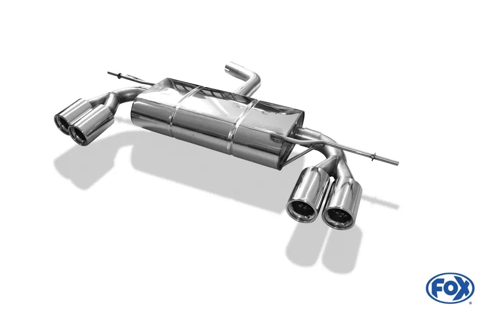VW Golf V  Endschalldämpfer Ausgang rechts/links  - 2x80 Typ 13 rechts/links