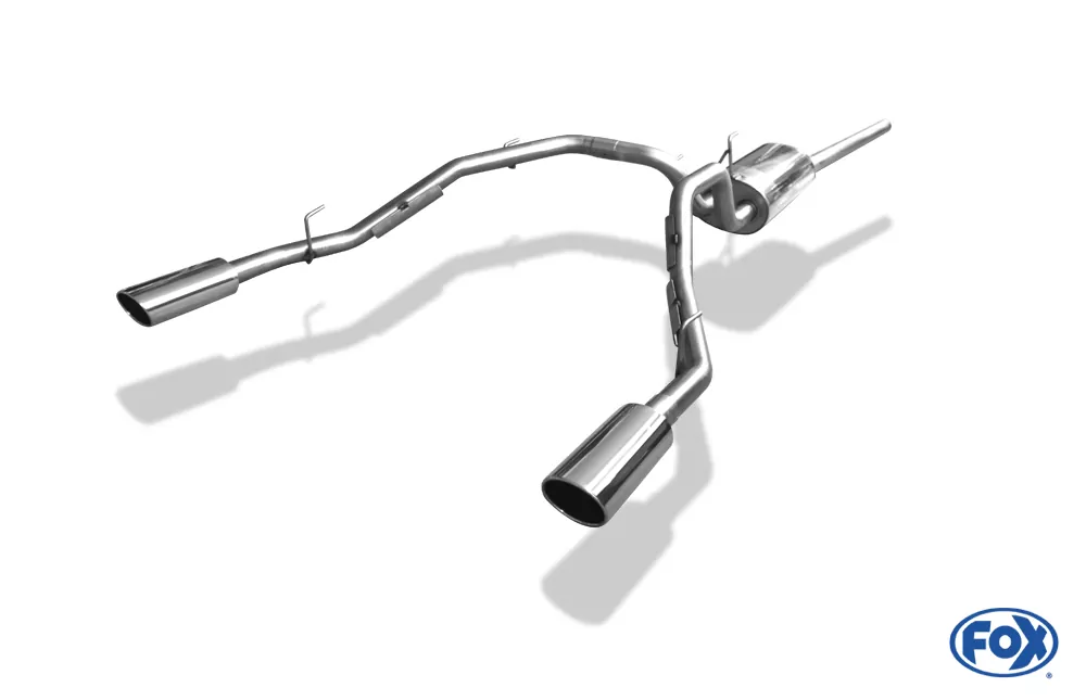 Dodge RAM 1500 Facelift  Halbanlage rechts/links ab Kat - 129x106 Typ 32 rechts/links