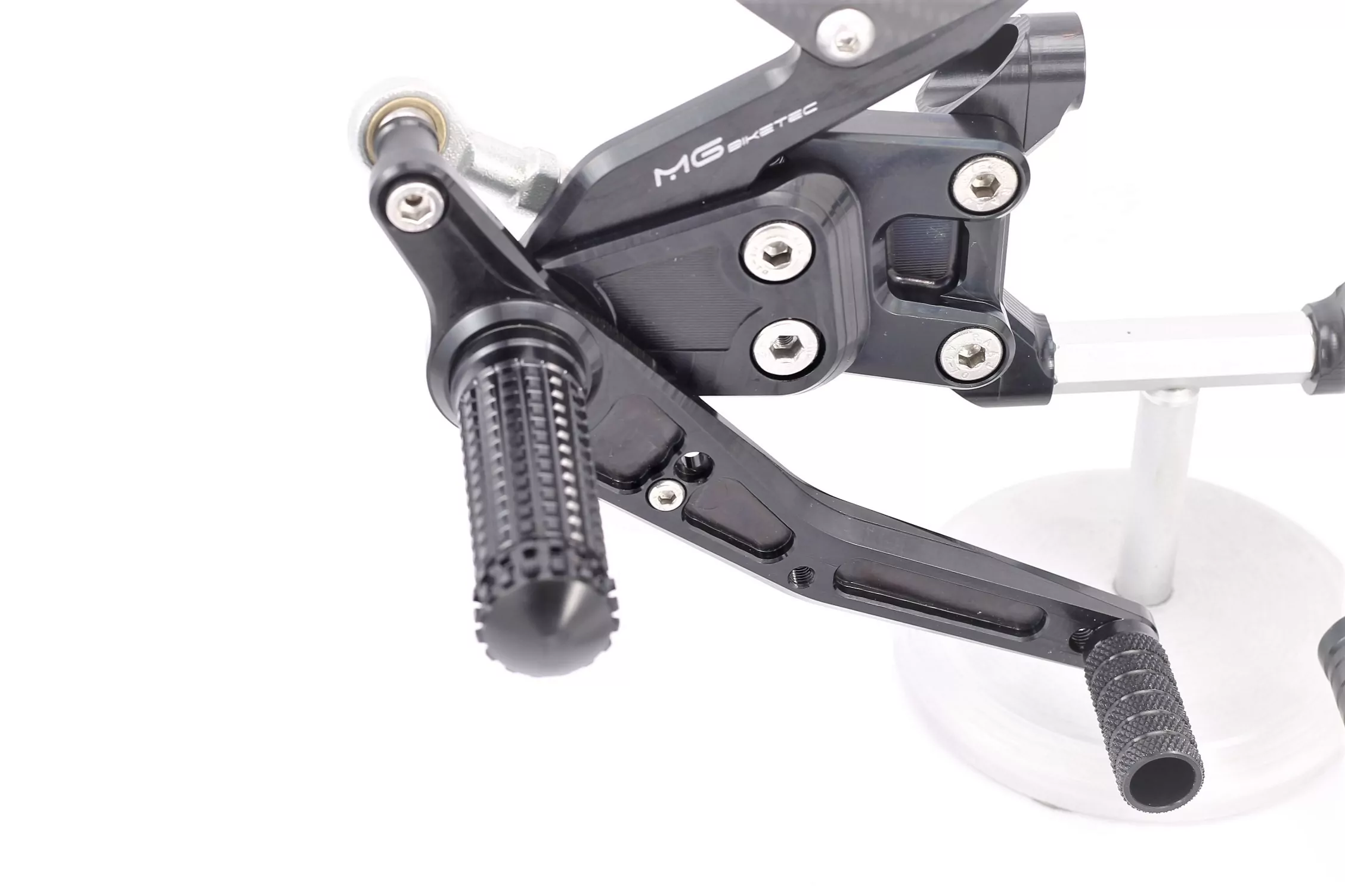 MG Biketec Sportfussrastenanlage / Rastenanlage / Fußrastenanlage, Umkehrschaltung, ABE, gültig in D - A - CH für Ducati 959 Panigale V2 ab 2016-2019