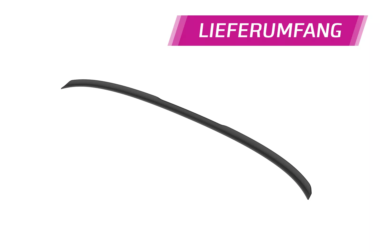 Heckflügel mit ABE für Seat / Cupra Leon 4 (Typ KL) ST HF146 Schwarz Strukturiert