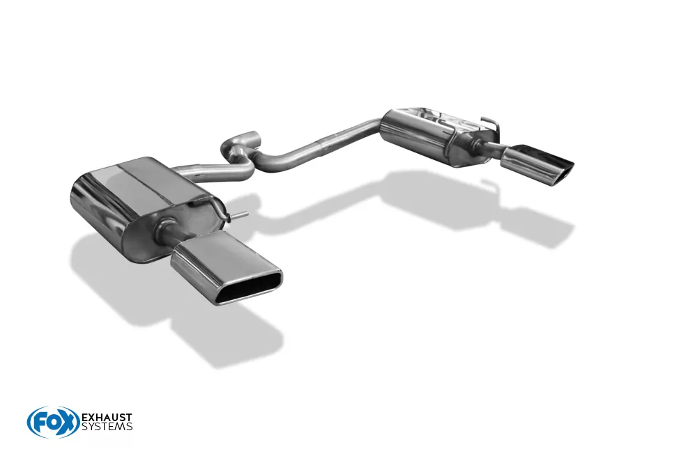 Skoda Superb 3T 4x4 3,6l  Endschalldämpfer rechts/links - 145x65 Typ 59 rechts/links