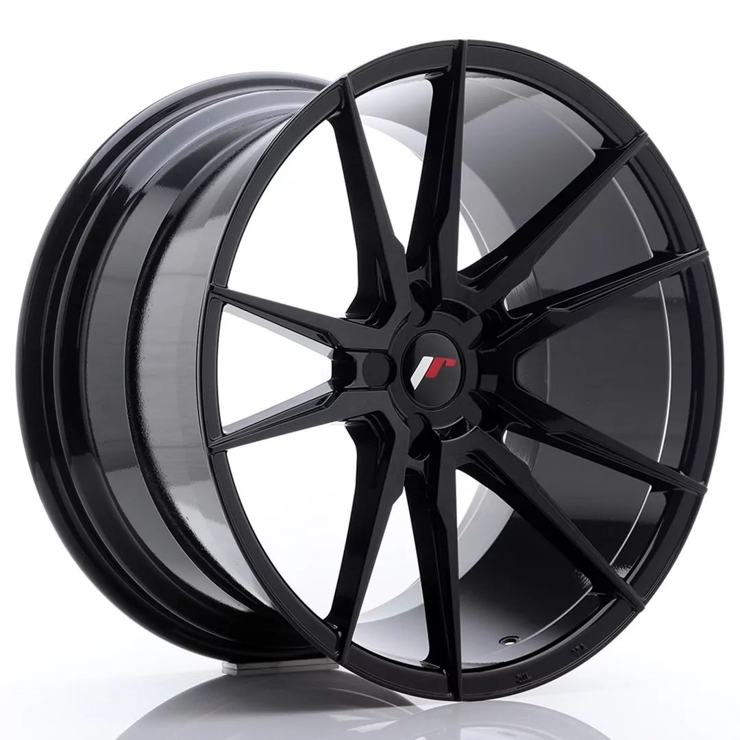 JR Wheels JR21 20x11 ET30-50 5H Blank Glossy Black