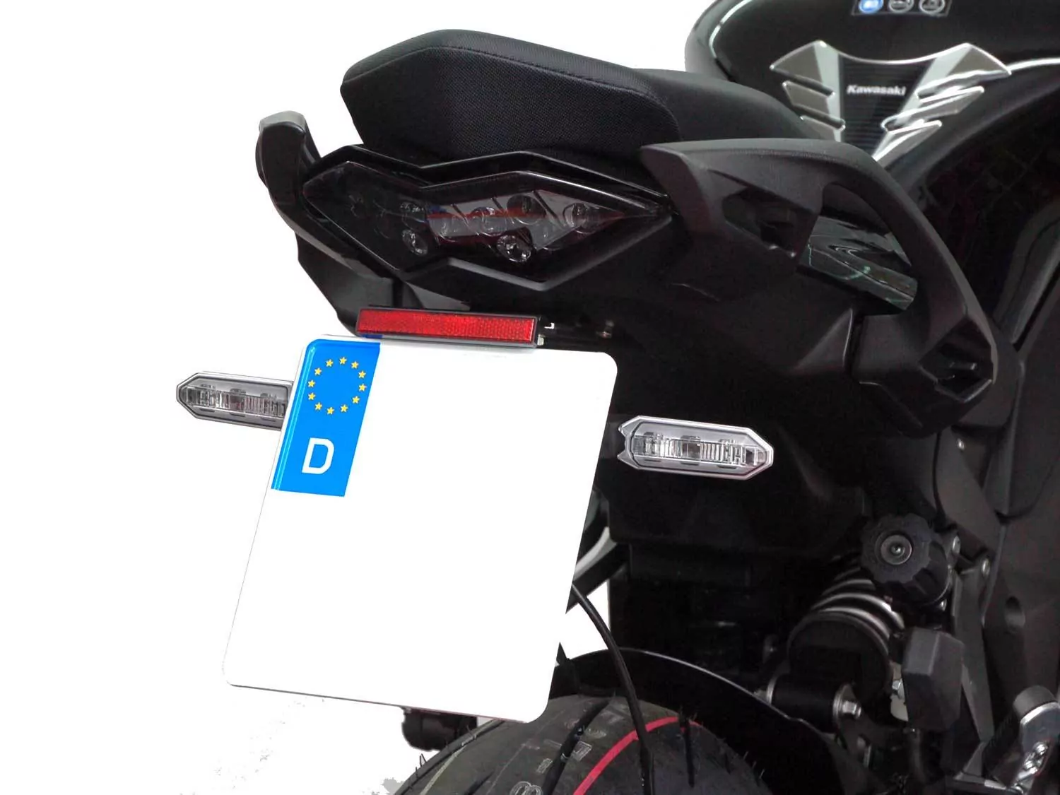Kennzeichenhalter IQ4 für Kawasaki Ninja 1000 SX (2020-2022)