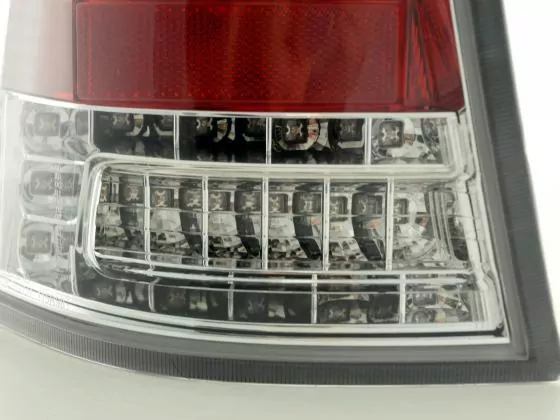 LED Rückleuchten Set Mercedes M-Klasse Typ W163 Bj. 98-05 chrom