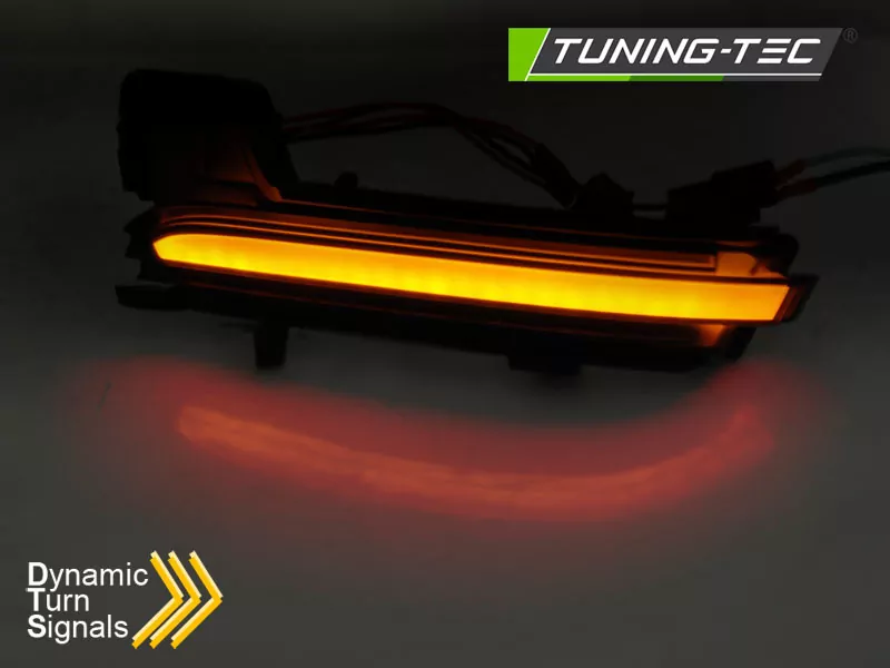 Side Direction In The Mirror Smoke Led Seq Fits Skoda Kodiaq 16- / Karoq 17-