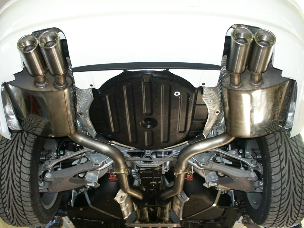 Audi A8 Typ 4E  Endschalldämpfer rechts/links Ø70mm - 2x80 Typ 17 rechts/links