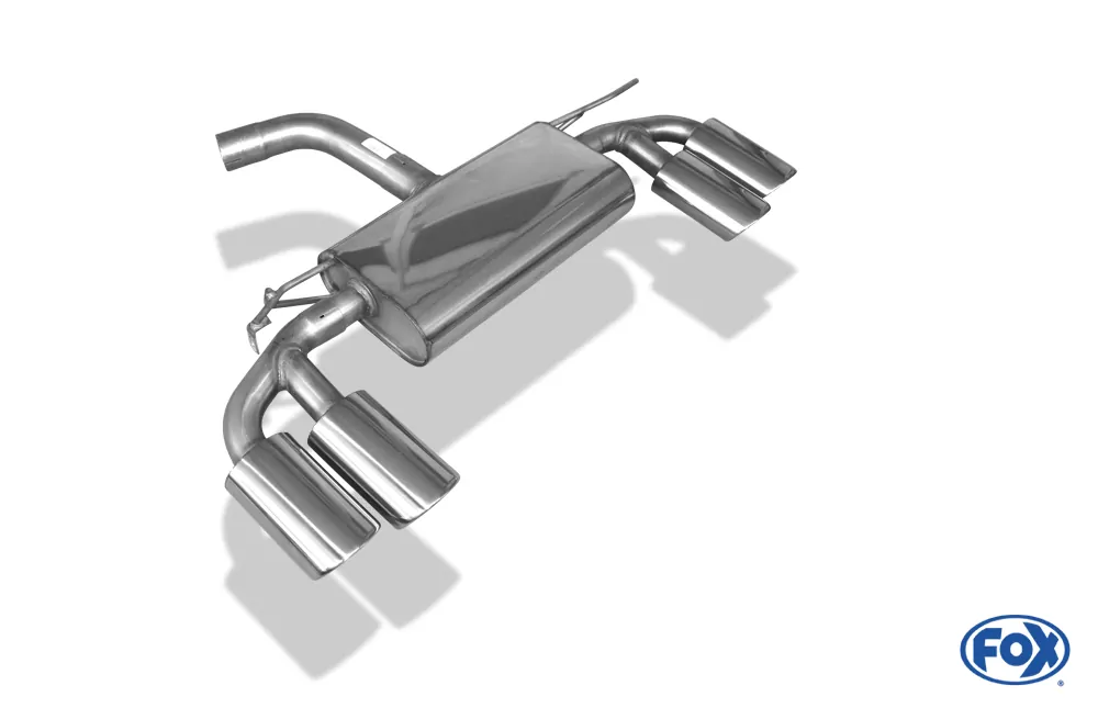 VW Golf VII Facelift starre Hinterachse  Endschalldämpfer rechts/links - 2x115x85 Typ 32 rechts/links